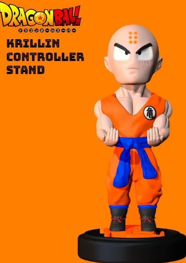 STL - krillin joystick holder