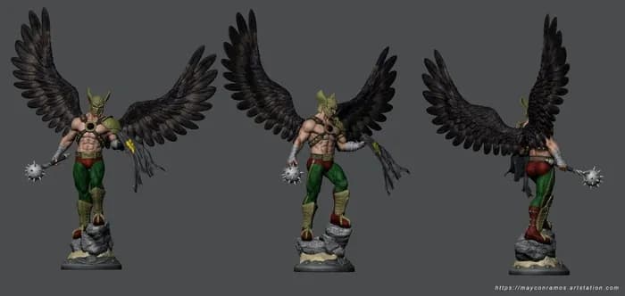 STL - kubhub hawkman