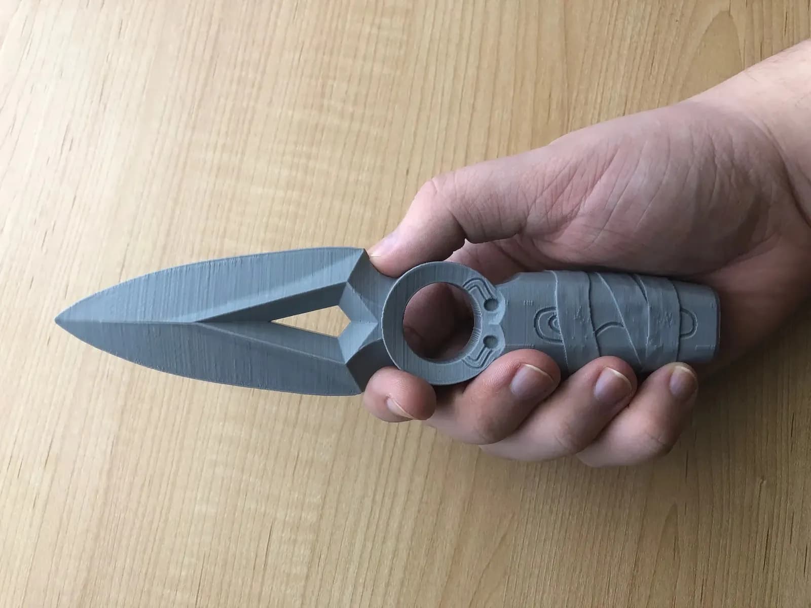 STL - Kunai de Jett de Valorant render 3