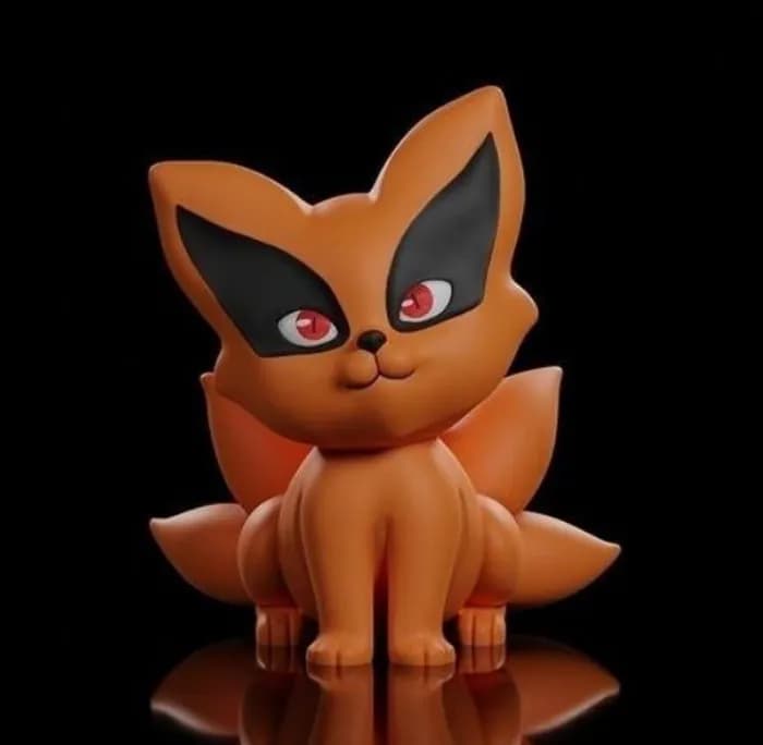 STL - kurama chibi naruto stl