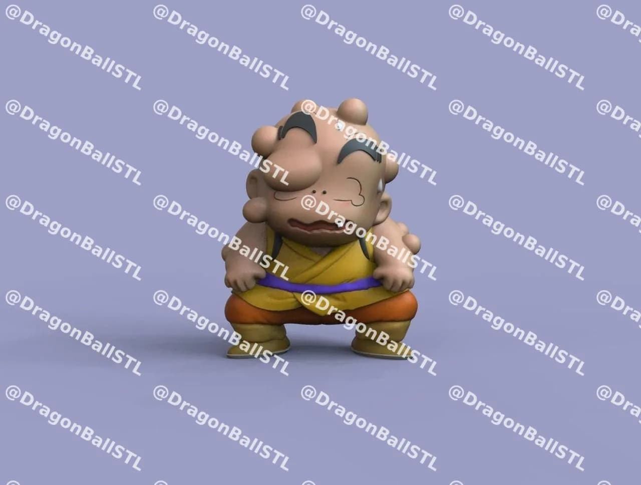 STL - Kuririn guerrero