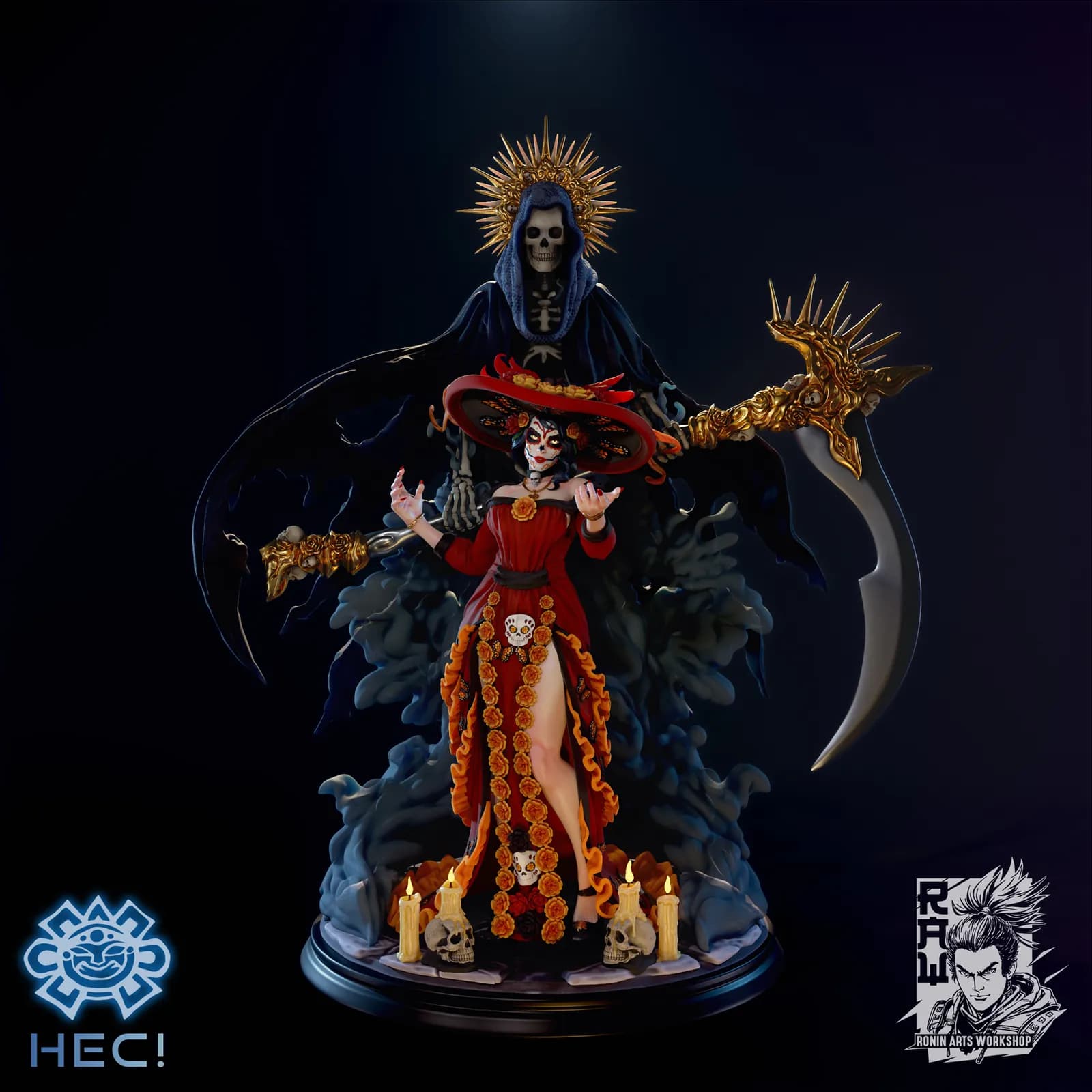 STL - La Catrina y la Muerte