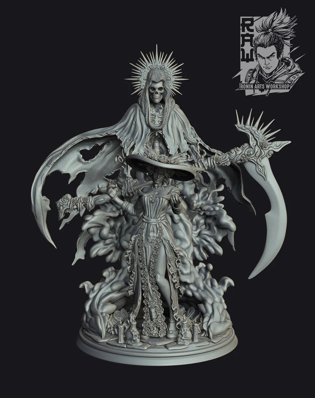 STL - La Catrina y la Muerte