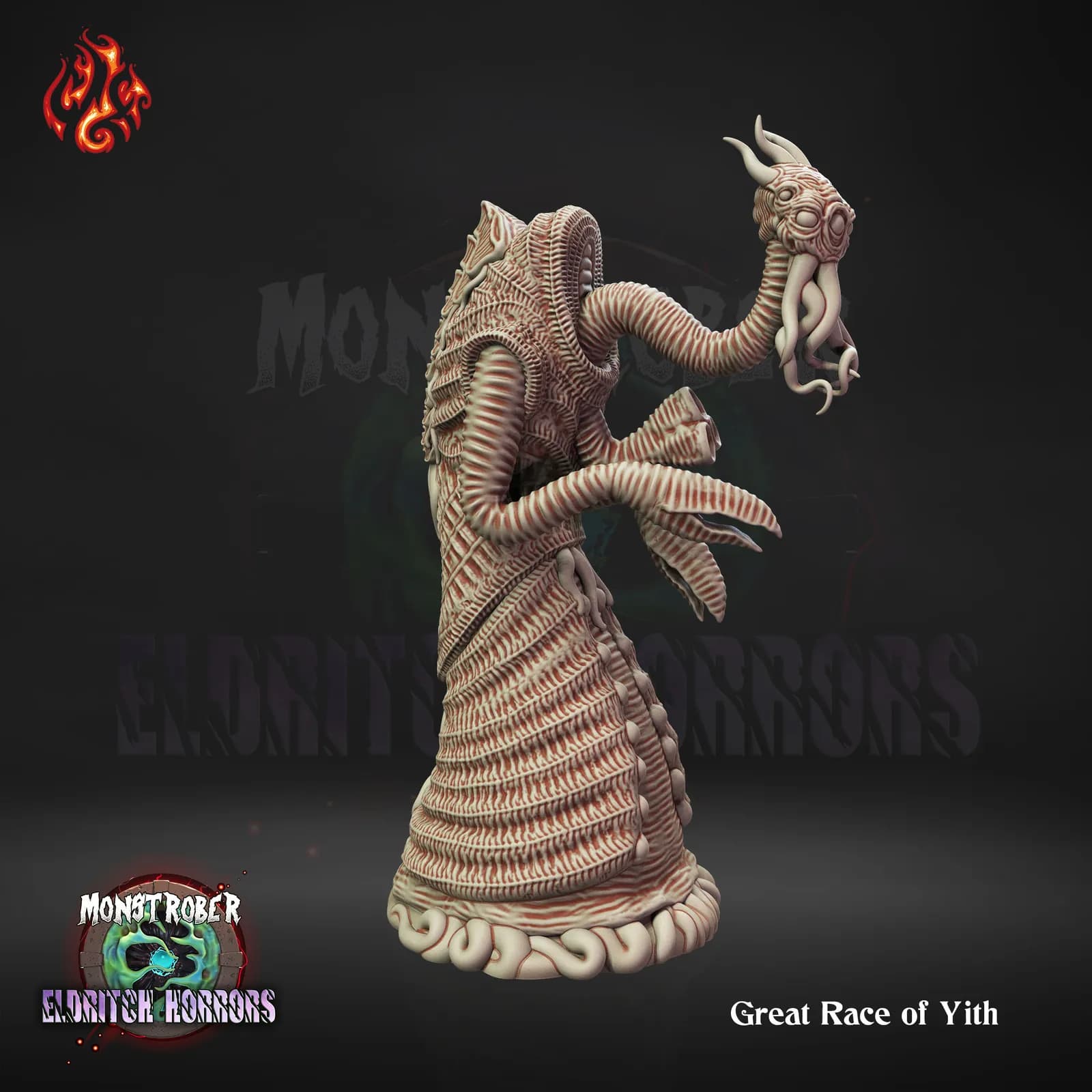 STL - La Gran Raza de Yith 2 render 3