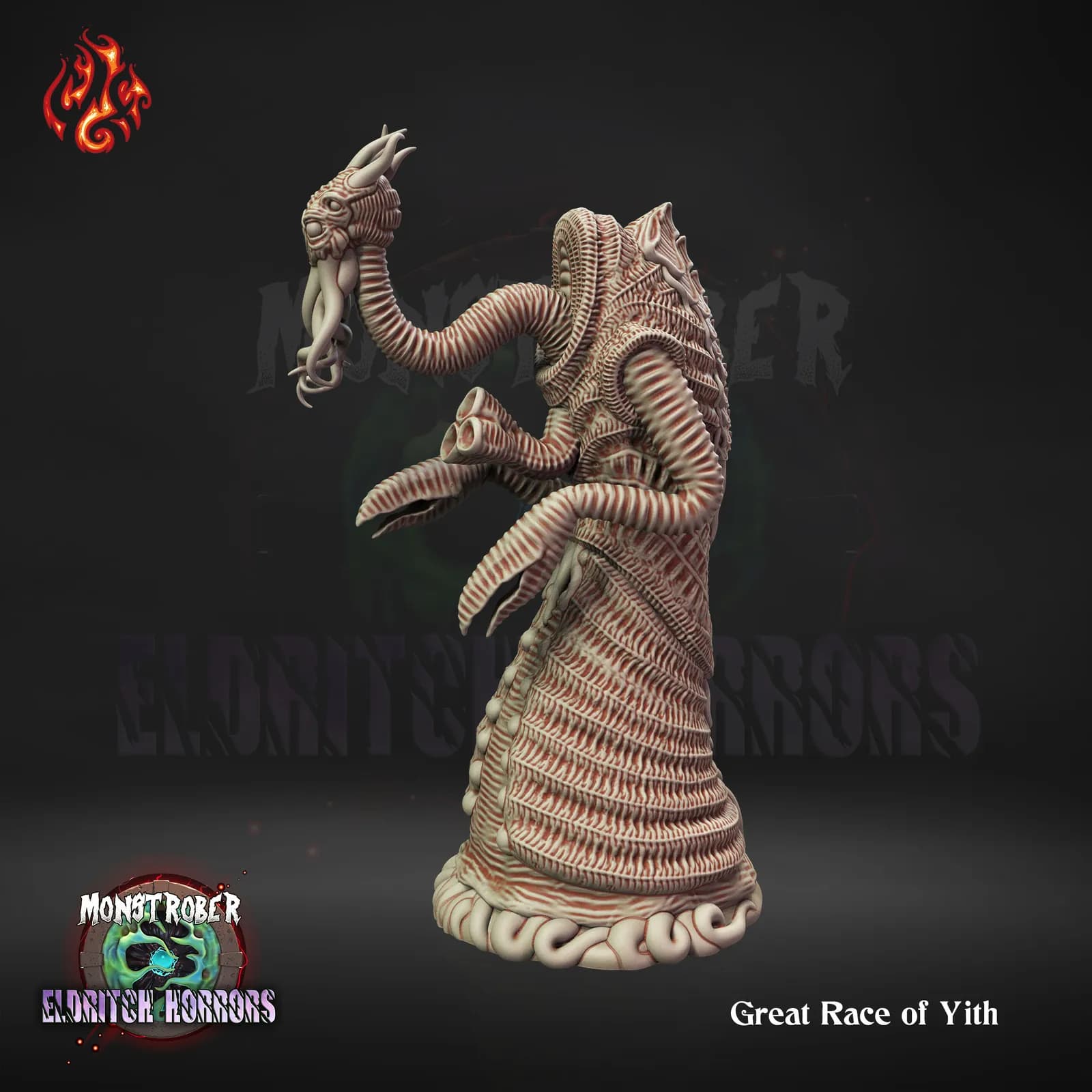 STL - La Gran Raza de Yith 2 render 4