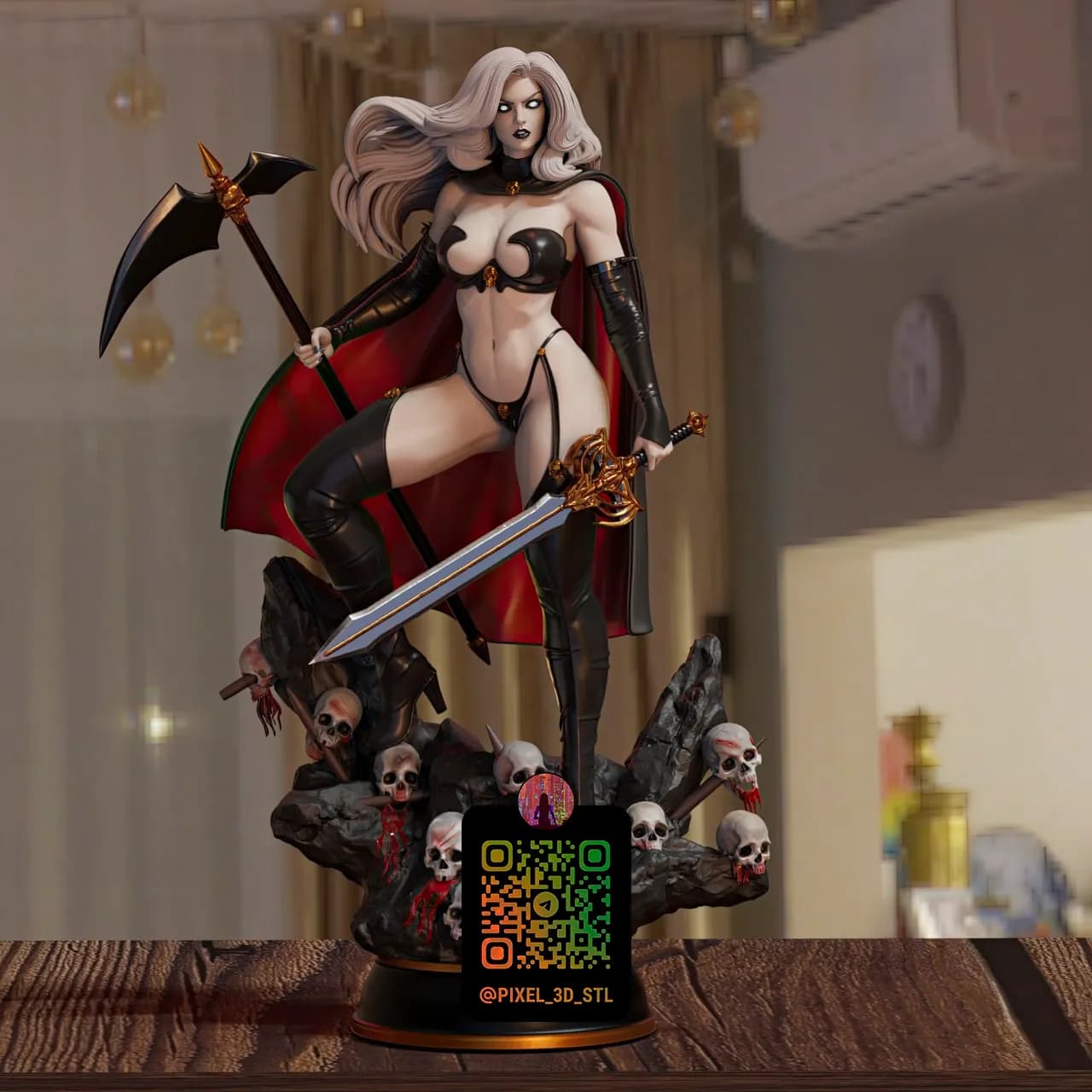 STL - Lady Death Marvel