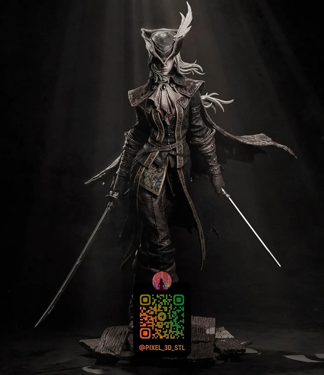 STL - Lady Maria de Bloodborne