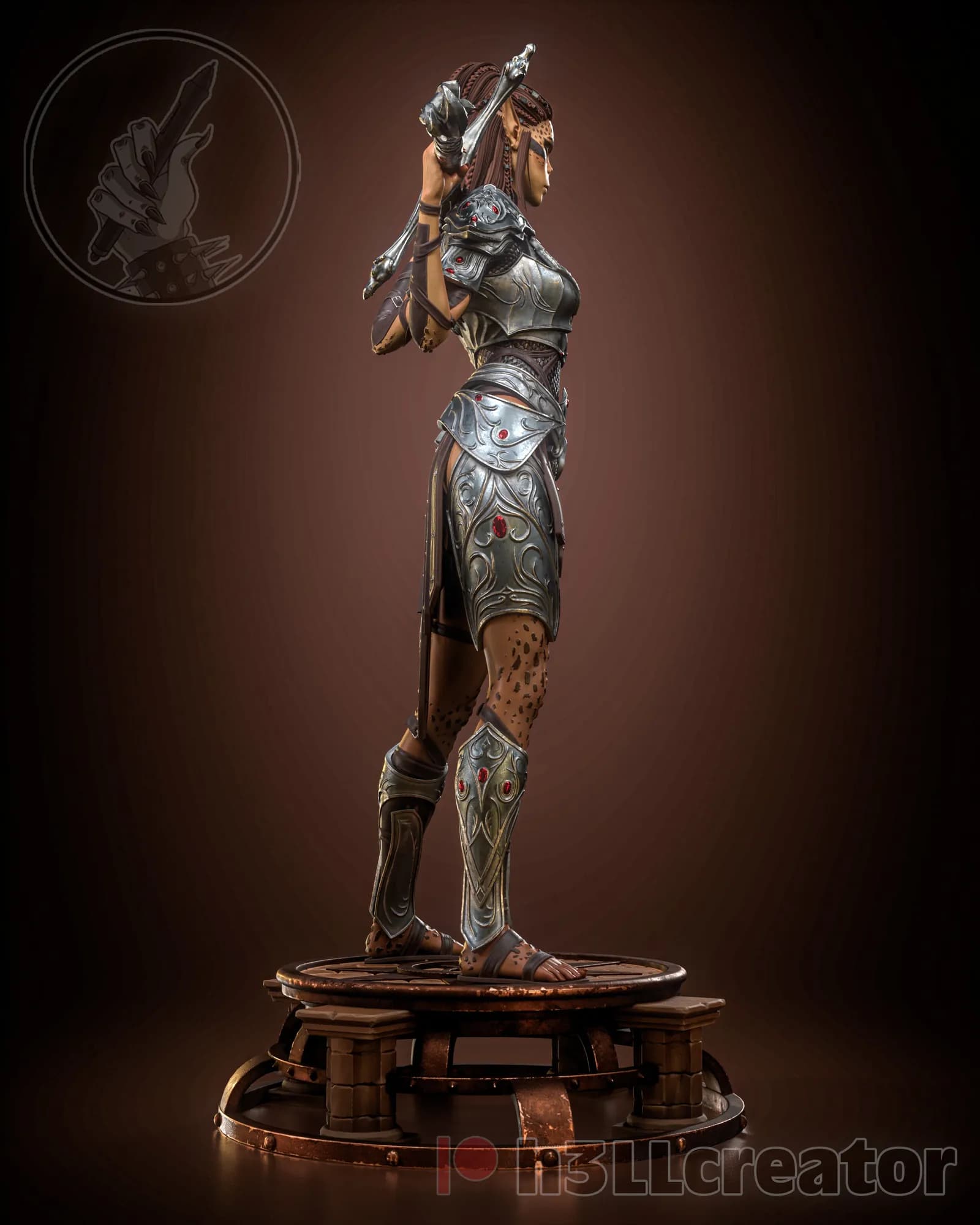 STL - Lae'zel render 5