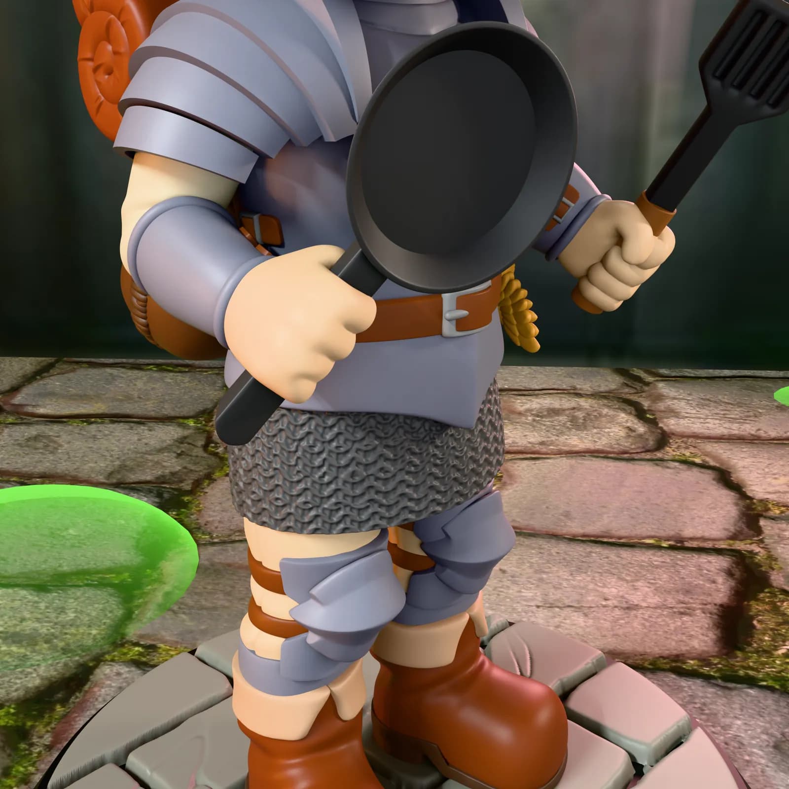 STL - Laios, Dios de la Comida render 4
