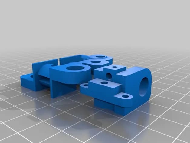 STL - Lámpara brazo Terminator render 3