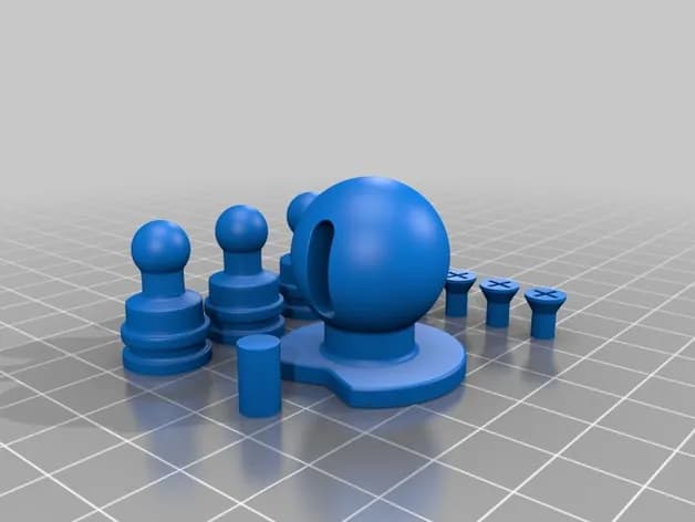STL - Lámpara brazo Terminator render 5