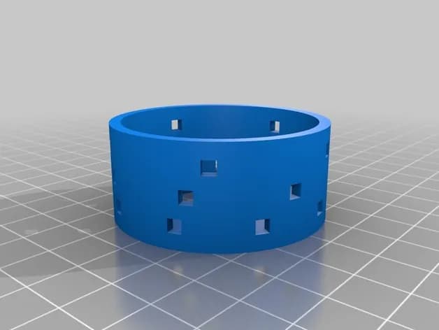 STL - Lámpara de helecho 3D render 5