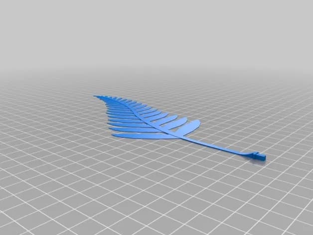 STL - Lámpara de helecho 3D