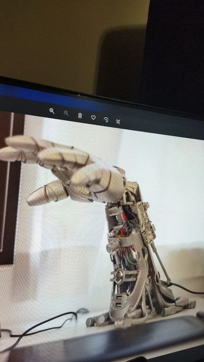 STL - lampara de iron man