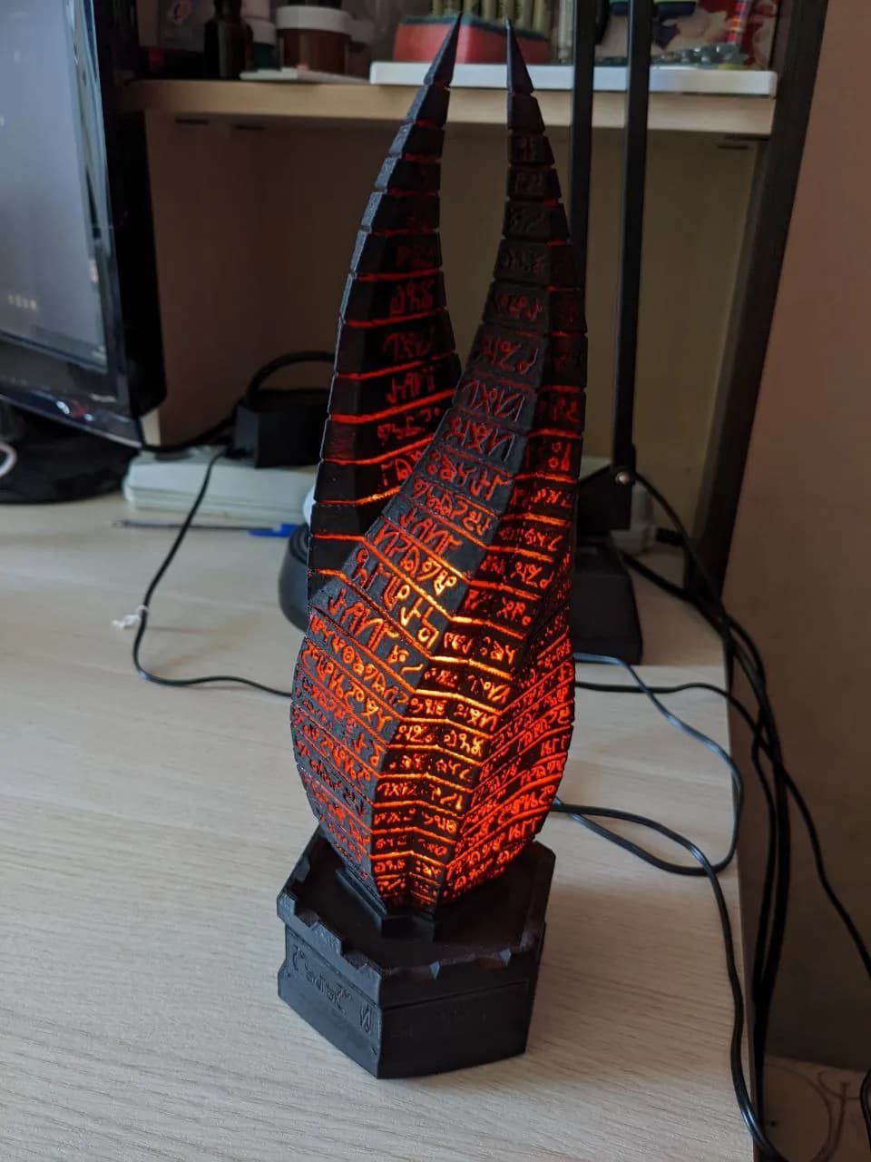 STL - Lámpara Marcador Dead Space render 2