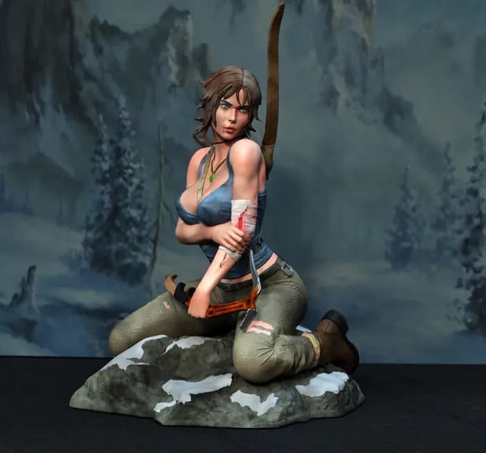 STL - Lara Croft Aventurera