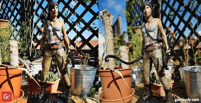 STL - lara croft gambody sources