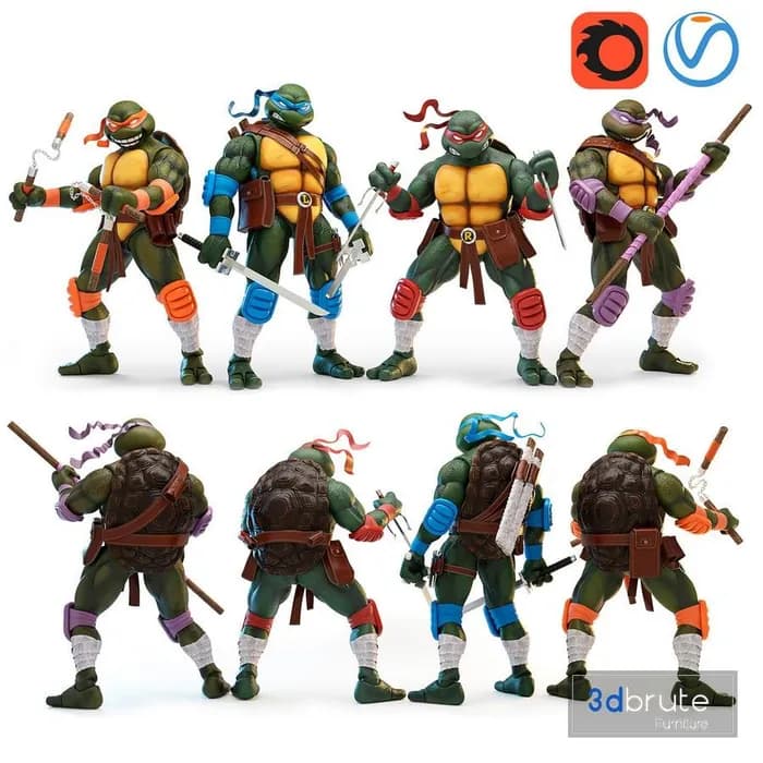 STL - Las Tortugas Ninja