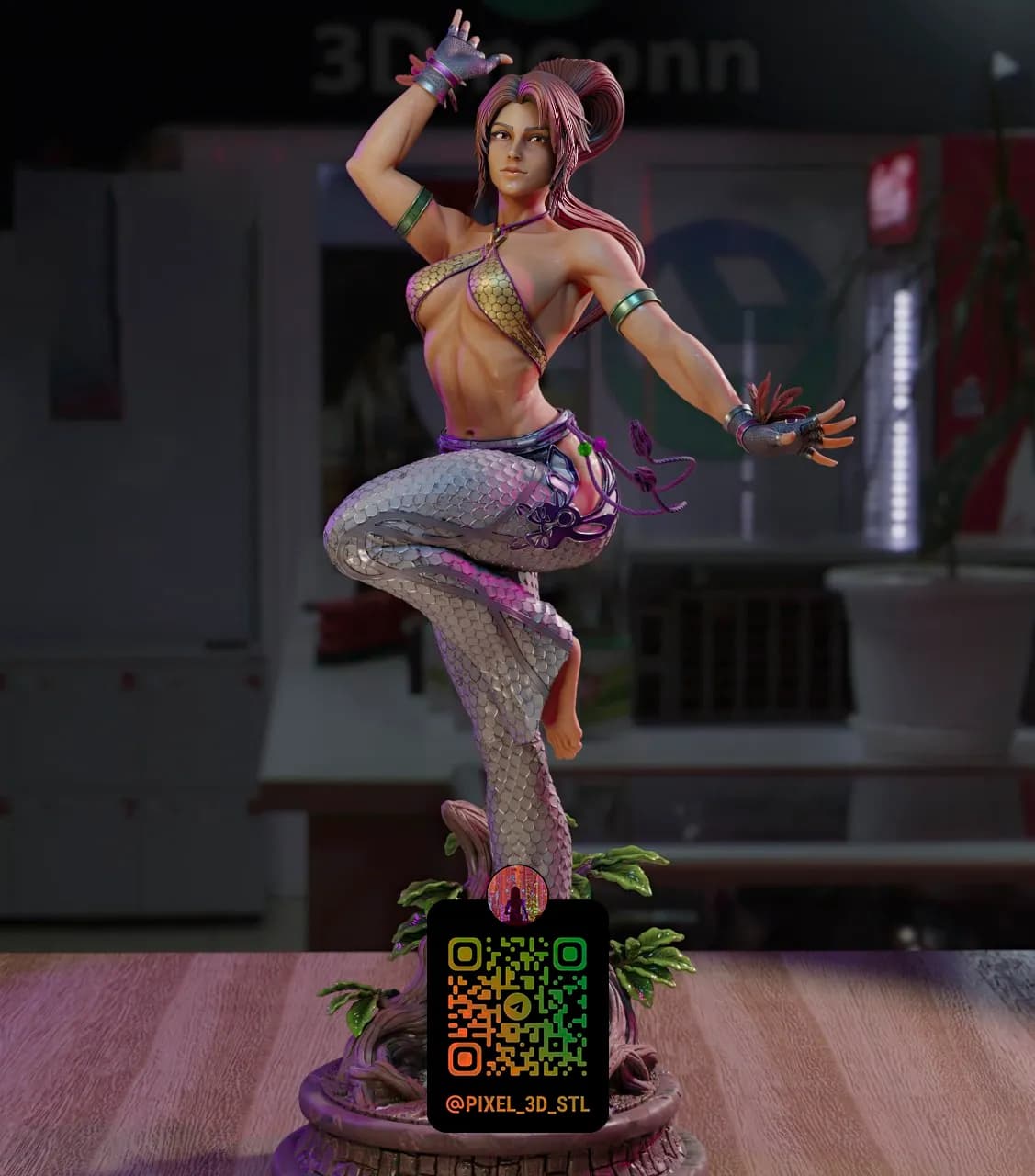 STL - Laura Matsuda Street Fighter
