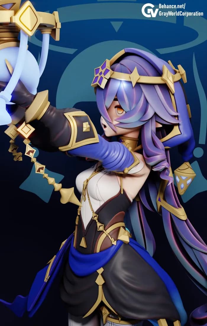 STL - layla render 3