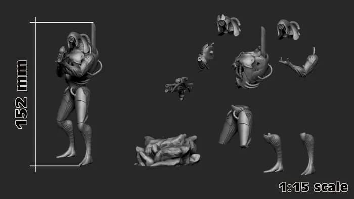 STL - legion render 3