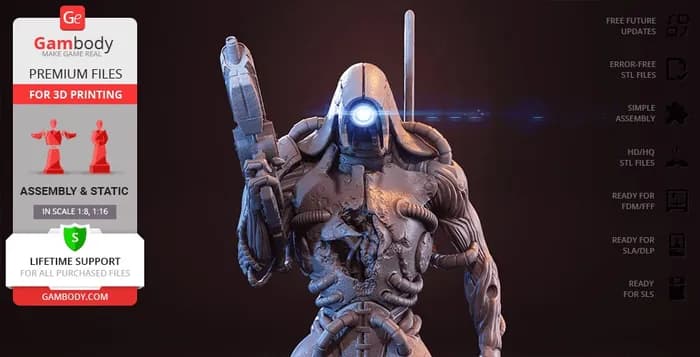 STL - legion 3d printing figurine