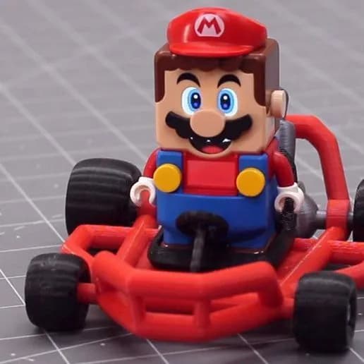 STL - lego super mario kart