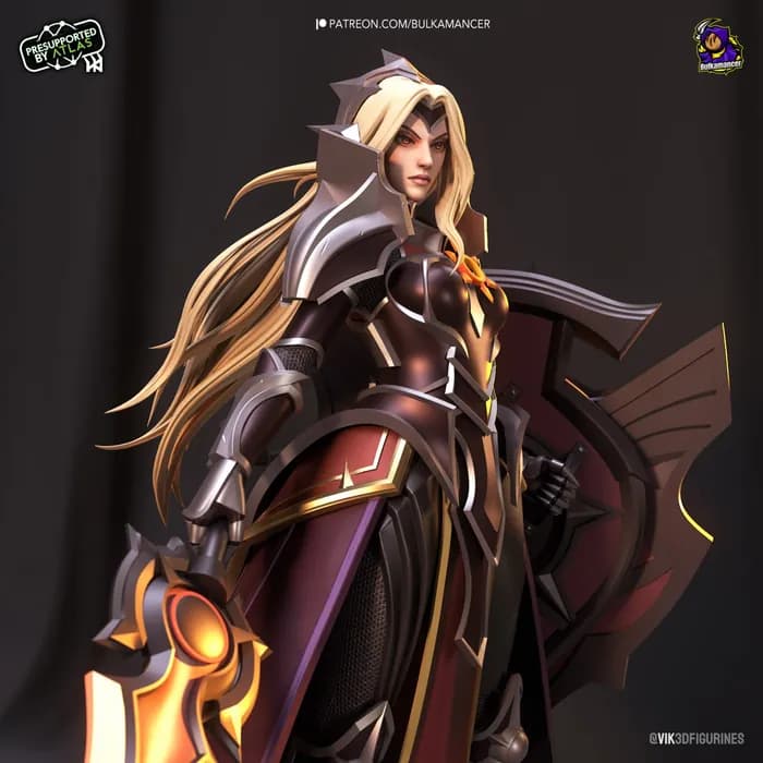 STL - leona no supports x render 2