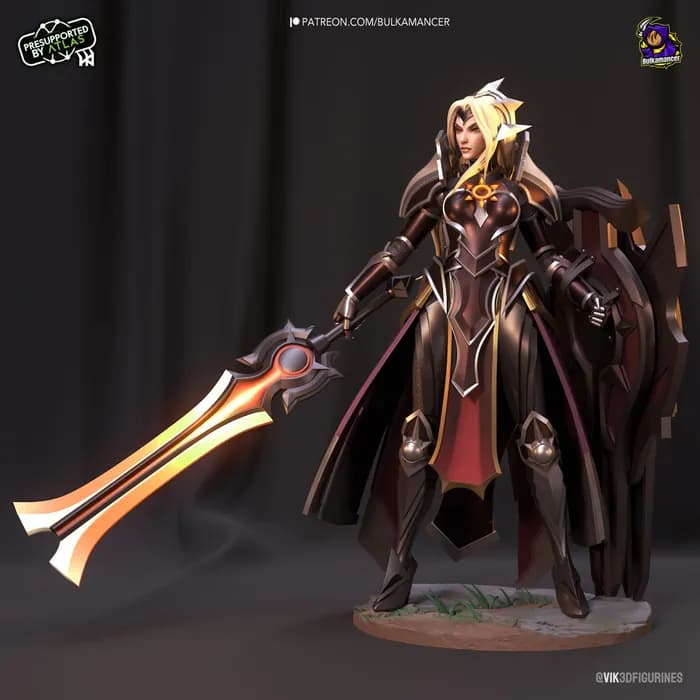STL - leona no supports x render 4