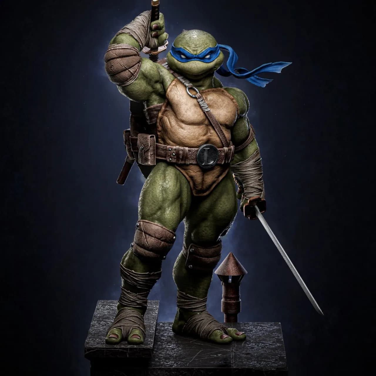 STL - Leonardo Tortuga Ninja 2