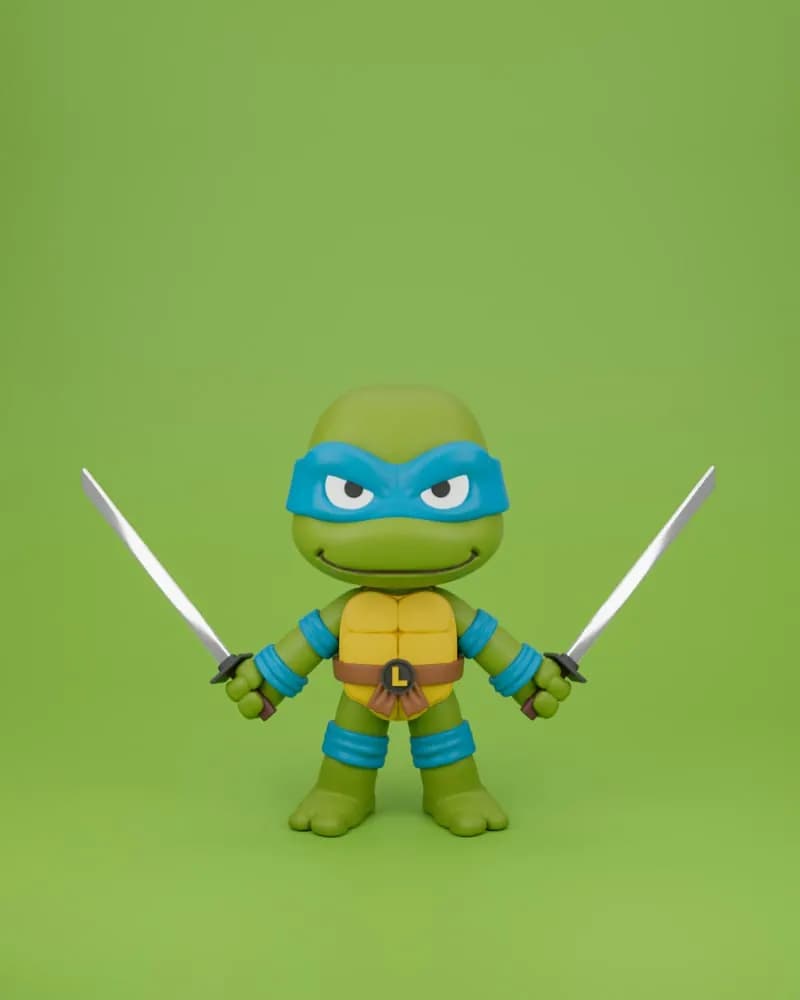 STL - Leonardo Tortugas Ninja Chibi