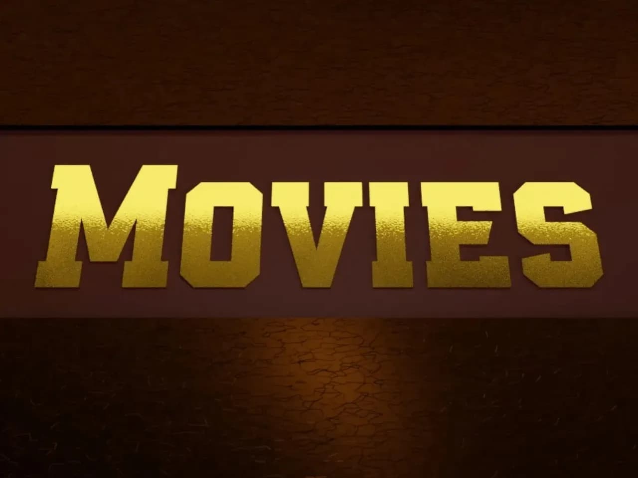 STL - Letras decorativas "Movies"