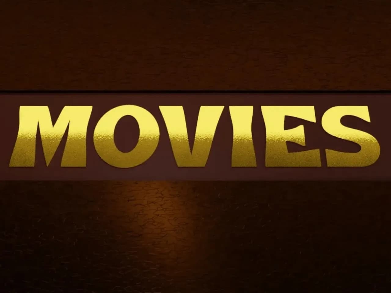 STL - Letras decorativas "Movies"