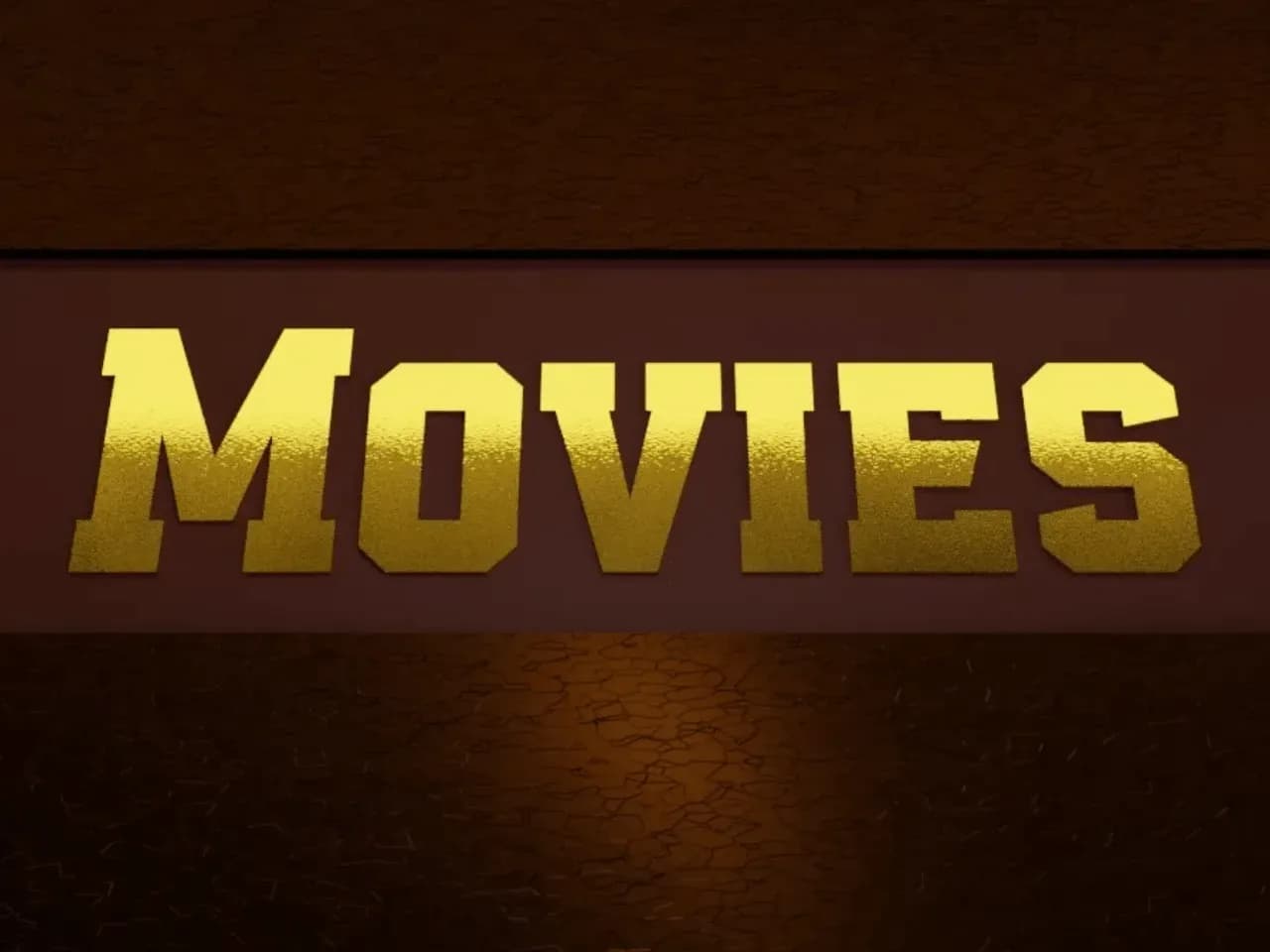 STL - Letras decorativas "Movies"