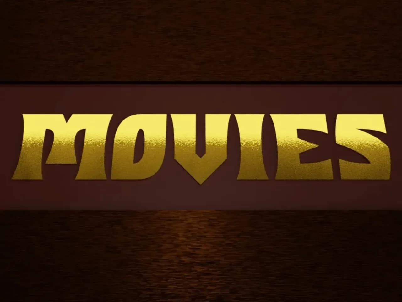 STL - Letras decorativas "Movies"