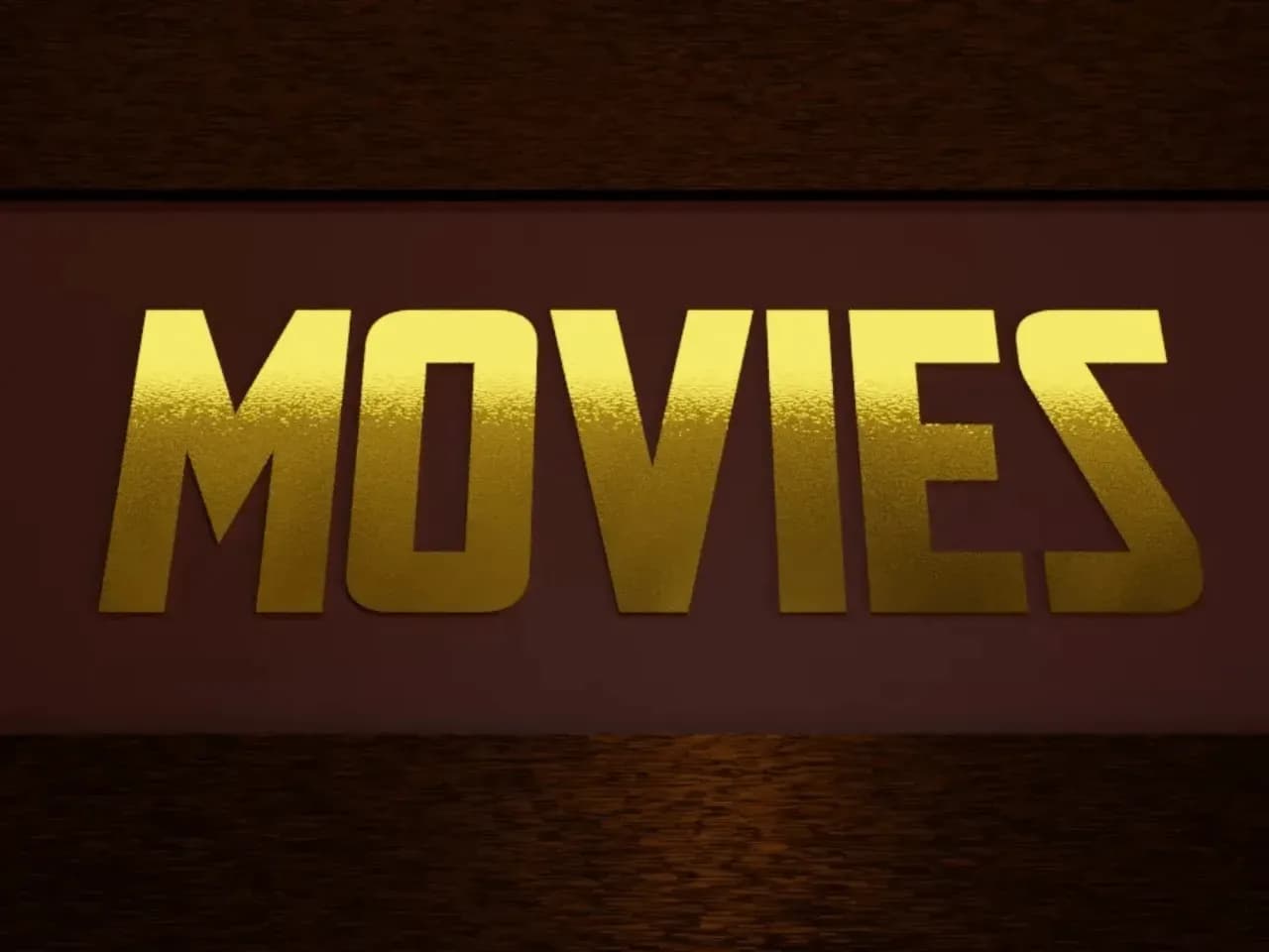 STL - Letras decorativas "Movies"