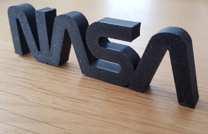 STL - Letras NASA estrechas