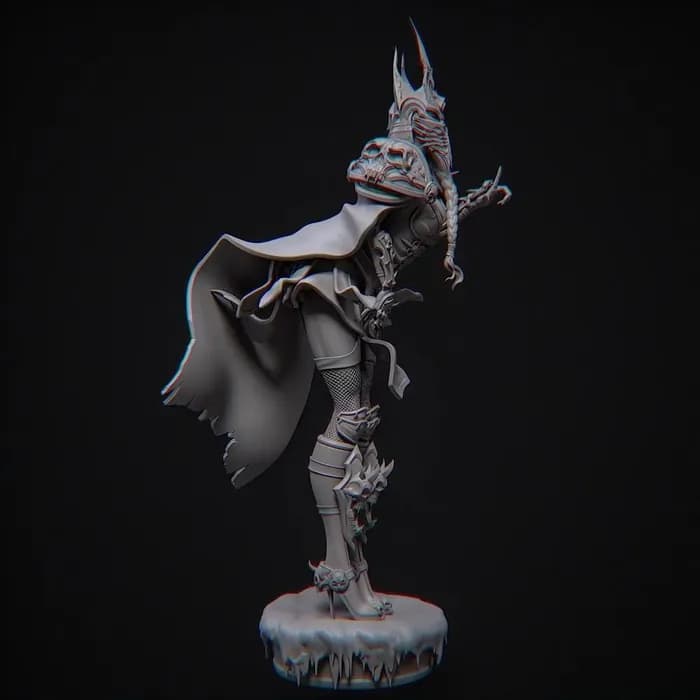 STL - lich girl render 2