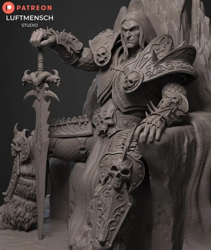 STL - lich king arthas
