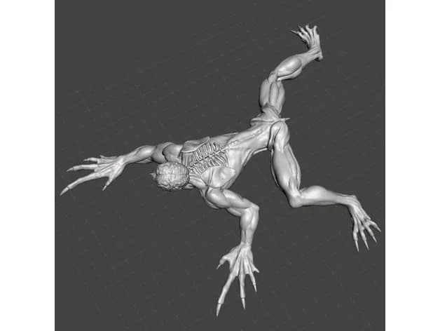 STL - Licker de Resident Evil