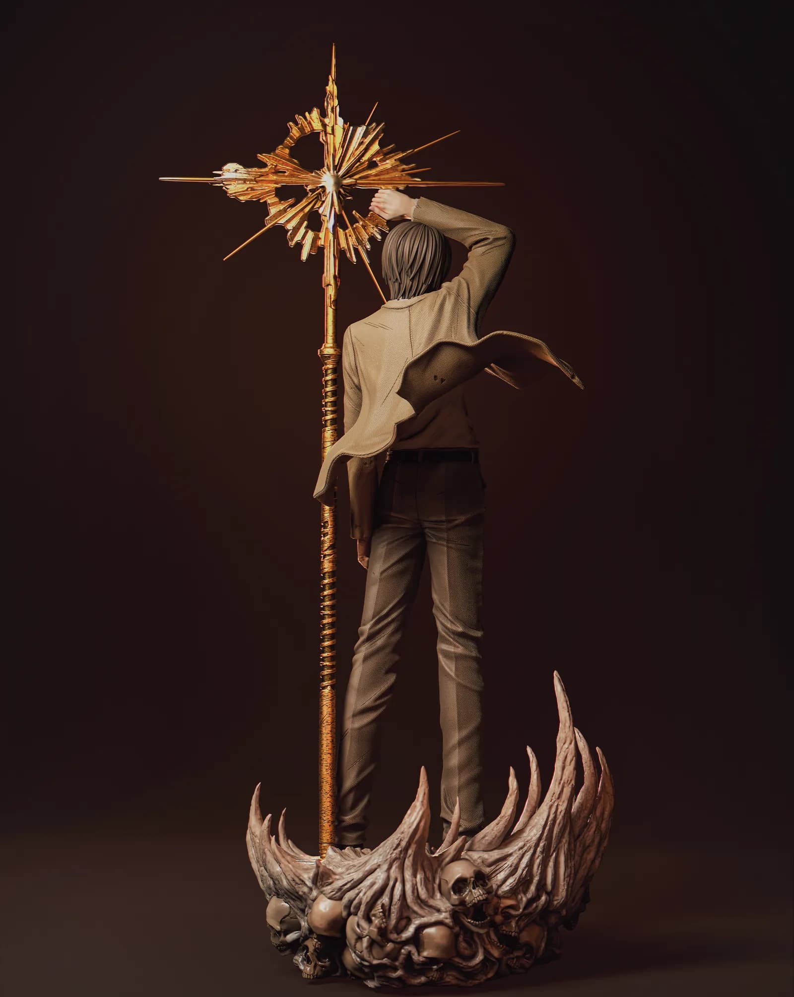 STL - Light Yagami figura render 3