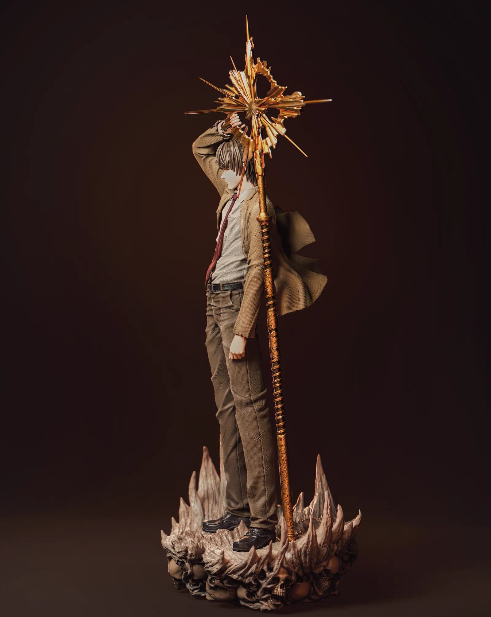 STL - Light Yagami figura render 4