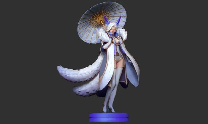STL - liliana arena of valor render 4
