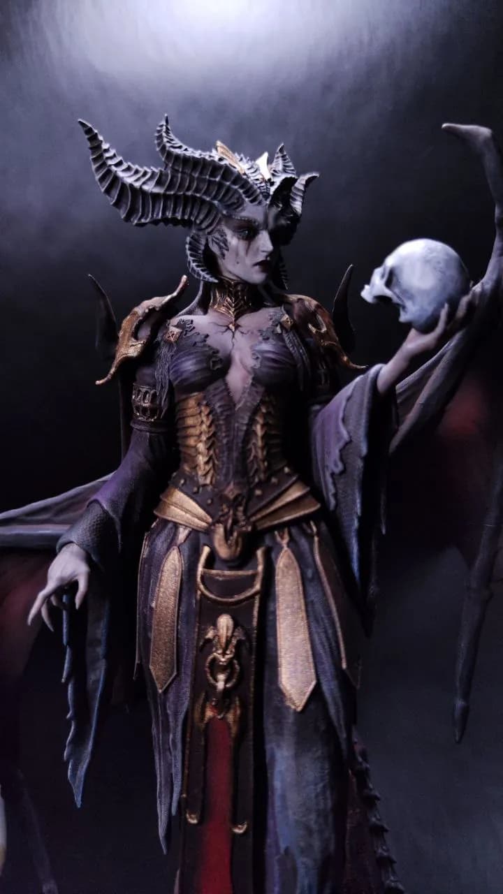 STL - Lilith con calavera