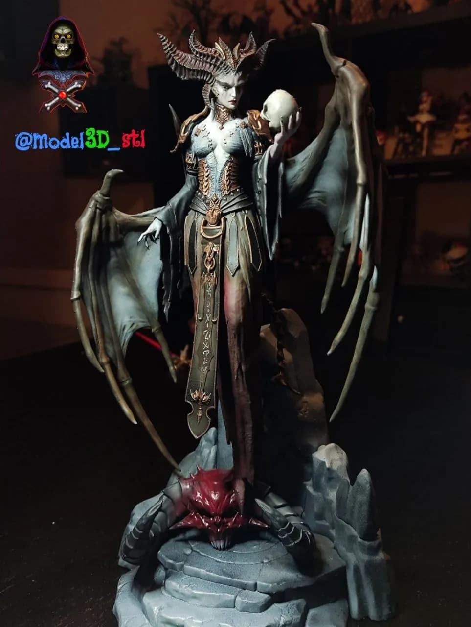 STL - Lilith de Diablo IV