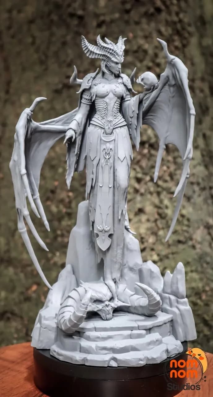 STL - Lilith de Diablo IV render 4