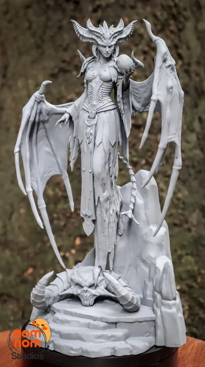 STL - Lilith de Diablo IV render 5