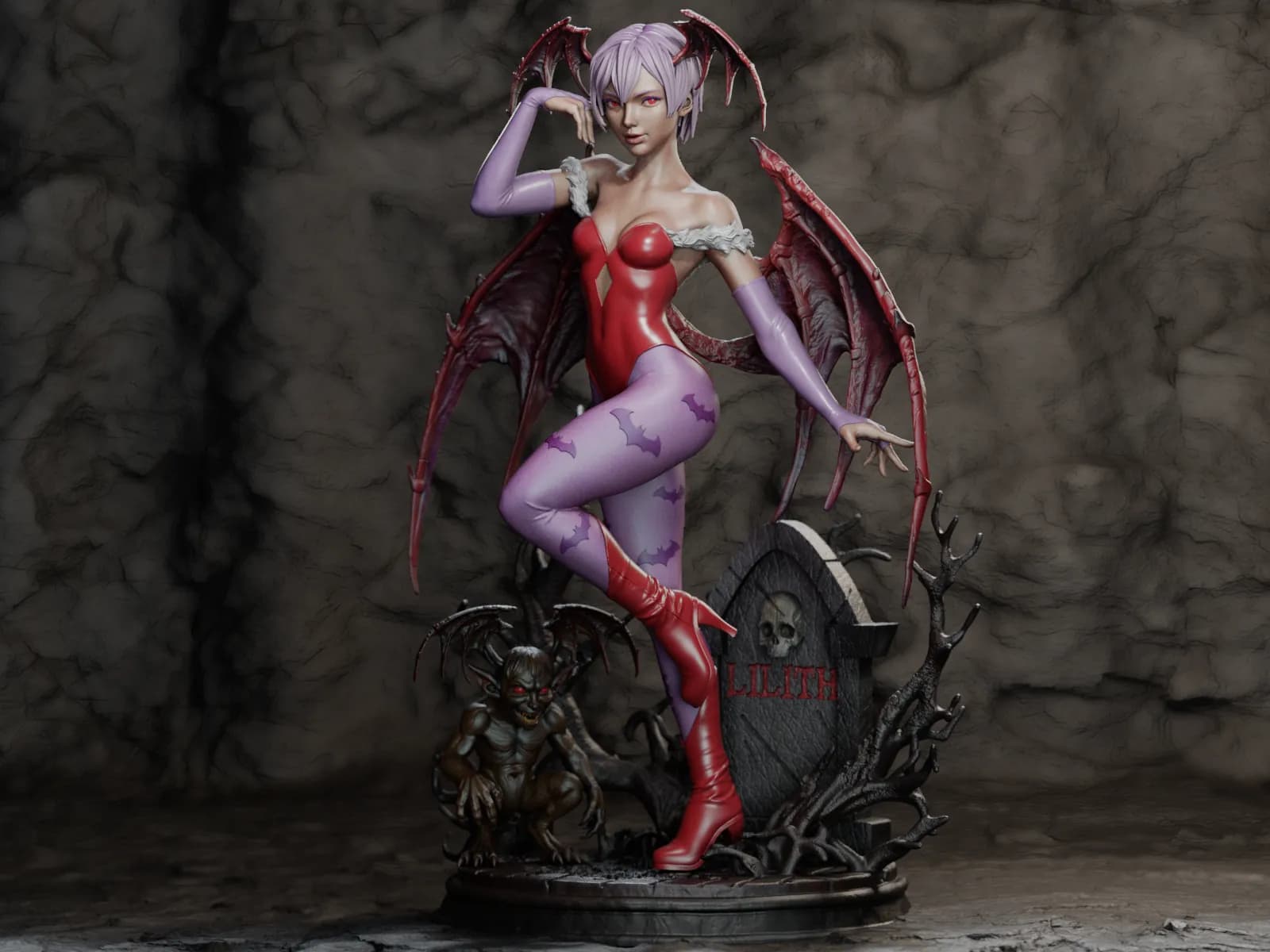 STL - Lilith Figura Demoníaca