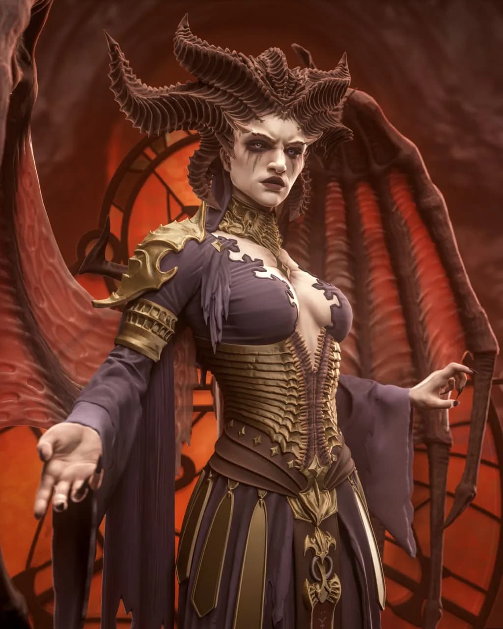 STL - Lilith, Reina Demoniaca