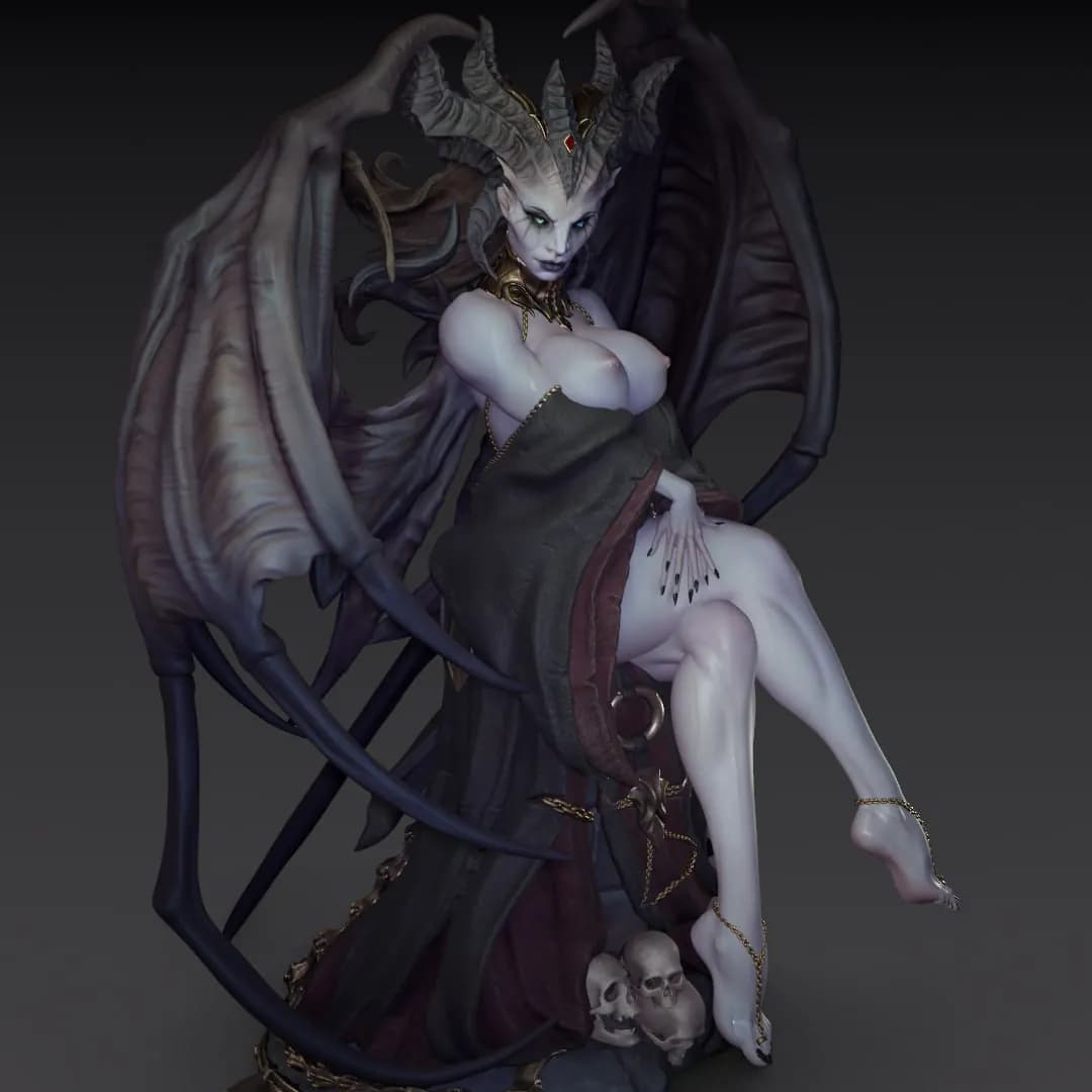 STL - Lilith, Reina demoníaca (2)